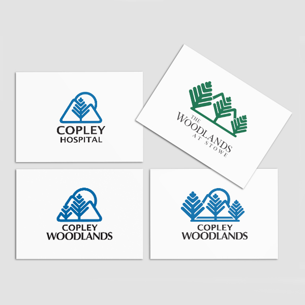 The Woodlands at Stowe logo iterations | Brand & Logo Design | ZiaStoria
